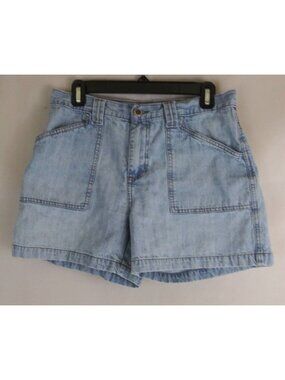 Zena Women's Slash Pocket Booty Jean Shorts Size 10 Inseam 4"